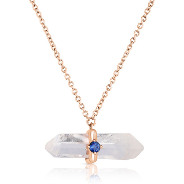 quartz crystal necklace