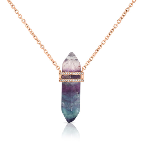 Tourmaline crystal nacklace